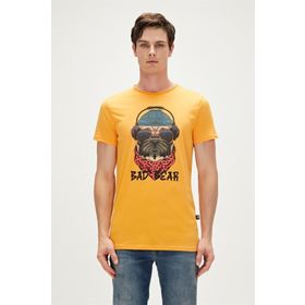 Bad Bear 23.01.07.010-C25 Lacivert Erkek T-Shirt