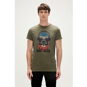 Bad Bear 23.01.07.010-C70 Lacivert Erkek T-Shirt