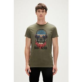 Bad Bear 23.01.07.010-C70 Lacivert Erkek T-Shirt