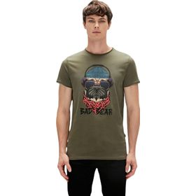 Bad Bear 23.01.07.010-C70 Lacivert Erkek T-Shirt