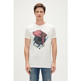 Bad Bear 23.01.07.021-C04 Beyaz Erkek T-Shirt