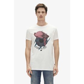 Bad Bear 23.01.07.021-C04 Beyaz Erkek T-Shirt