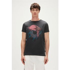 Bad Bear 23.01.07.021 Koyu Gri Erkek T-Shirt