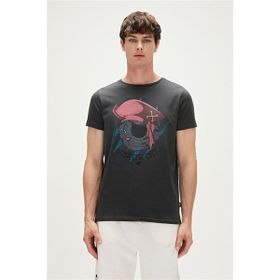 Bad Bear 23.01.07.021 Koyu Gri Erkek T-Shirt