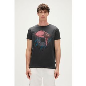 Bad Bear 23.01.07.021 Koyu Gri Erkek T-Shirt
