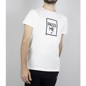 Bad Bear 23.01.07.022 Pass Me Beyaz Erkek T-shirt