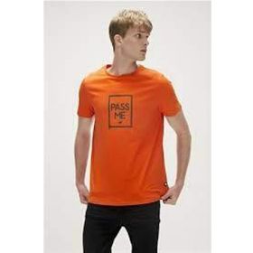 Bad Bear 23.01.07.022 Turuncu Erkek T-Shirt
