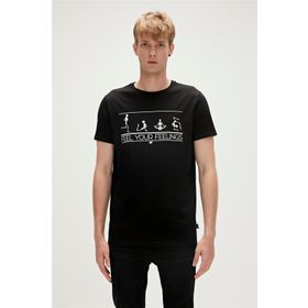 Bad Bear 23.01.07.025-C01 Siyah Erkek T-shirt