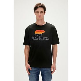 Bad Bear 23.01.07.027-C01 Siyah Erkek T-shirt