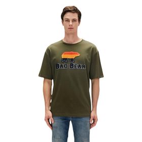 Bad Bear 23.01.07.027-C70 Haki Tripart Erkek T-shirt