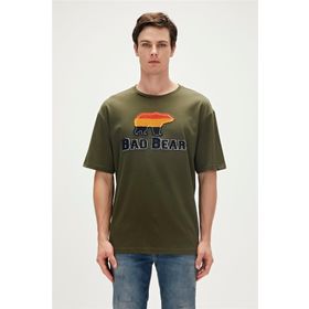 Bad Bear 23.01.07.027-C70 Haki Tripart Erkek T-shirt