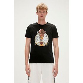 Bad Bear 23.01.07.036-C01 Siyah Erkek T-Shirt