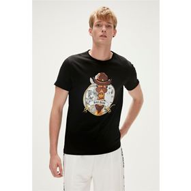 Bad Bear 23.01.07.036-C01 Siyah Erkek T-Shirt