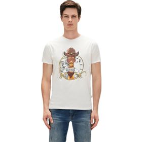 Bad Bear 23.01.07.036-C04 Beyaz Erkek T-Shirt
