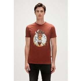 Bad Bear 23.01.07.036-C122 Kırmızı Erkek T-Shirt
