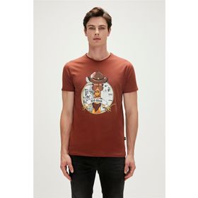 Bad Bear 23.01.07.036-C122 Kırmızı Erkek T-Shirt