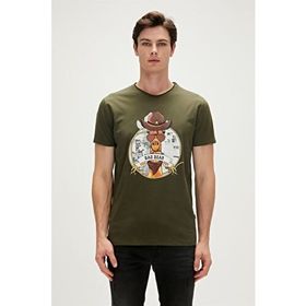 Bad Bear 23.01.07.036-C70 Giraffe Erkek T-Shirt