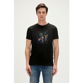 Bad Bear 23.01.07.037-C01 Siyah Erkek T-shirt