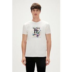 Bad Bear 23.01.07.037-C04 Beyaz Erkek T-Shirt