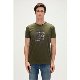 Bad Bear 23.01.07.037-C70 Yeşil Erkek T-Shirt