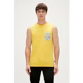 Bad Bear 23.01.23.004_MONSTERA TANK-TOP Hardal Erkek Atlet