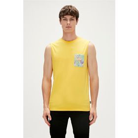 Bad Bear 23.01.23.004_MONSTERA TANK-TOP Hardal Erkek Atlet