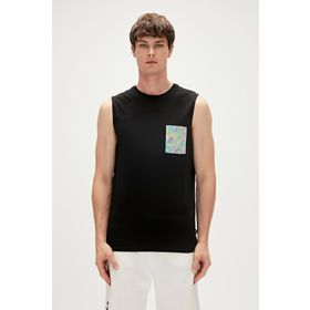 Bad Bear 23.01.23.004_MONSTERA TANK-TOP Siyah Erkek Atlet