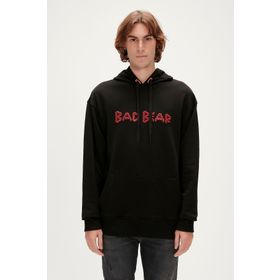 Bad Bear 23.02.12.001-C01 Siyah Erkek Sweatshirt