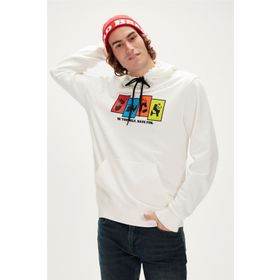 Bad Bear 23.02.12.004-C04 Fun Beyaz Erkek Sweatshirt