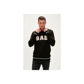 Bad Bear 23.02.12.013-C04 Felt Siyah Erkek Sweatshirt