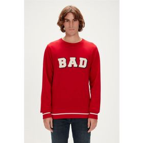 Bad Bear 23.02.12.013-C54 Kırmızı Erkek Sweatshirt
