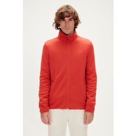 Bad Bear 23.02.21.001 Full Zıp Kırmızı Erkek Sweatshirt