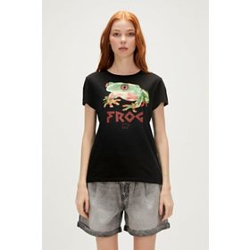 Bad Bear 23.03.07.005-C01 Frog Kadın T-shirt