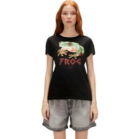 Bad Bear 23.03.07.005-C01 Frog Kadın T-shirt