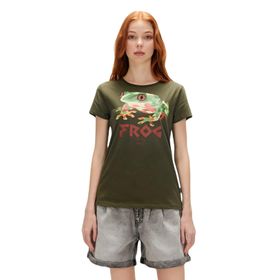 Bad Bear 23.03.07.005-C70 Frog Kadın T-shirt