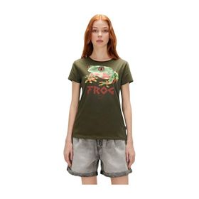 Bad Bear 23.03.07.005-C70 Frog Kadın T-shirt