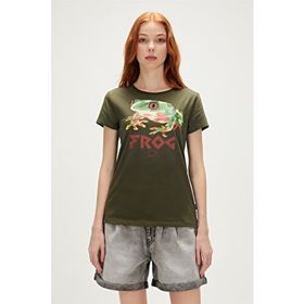 Bad Bear 23.03.07.005-C70 Frog Kadın T-shirt