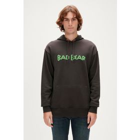 Bad Bear 230212001 3D Bad Siyah Hoodie Erkek Kazak