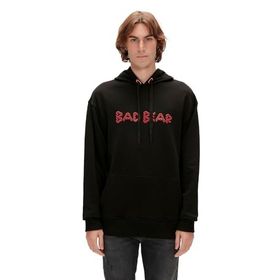 Bad Bear 230212001 3D Bad Siyah Hoodie Erkek Kazak