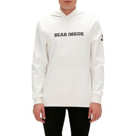 Bad Bear 230212002 Arthur Beyaz Hoodie Erkek Kazak