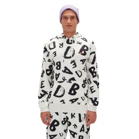 Bad Bear 230212003 Bling Beyaz Hoodie Erkek Kazak