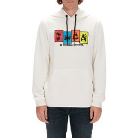 Bad Bear 230212004 Fun Beyaz Hoodie Erkek Kazak