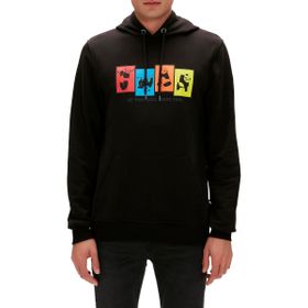 Bad Bear 230212004 Fun Siyah Hoodie Erkek Kazak