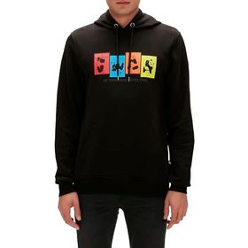 Bad Bear 230212004 Fun Siyah Hoodie Erkek Kazak