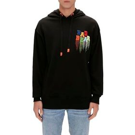 Bad Bear 230212005 Rainbow Siyah Hoodie Erkek Kazak