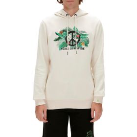Bad Bear 230212011 Re-Born Beyaz Hoodie Erkek Kazak