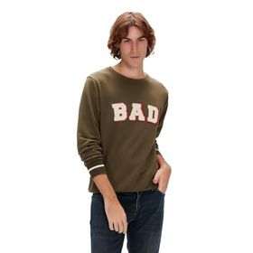 Bad Bear 230212013 Felt Haki Crewneck Erkek Kazak
