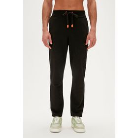 Bad Bear 230214001-NGT Siyah Plain Erkek Eşofman Altı