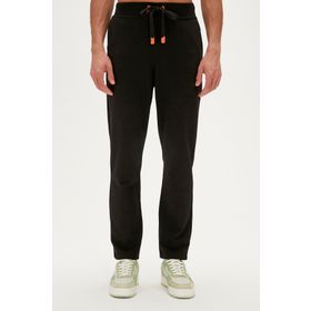 Bad Bear 230214001-NGT Siyah Plain Erkek Eşofman Altı
