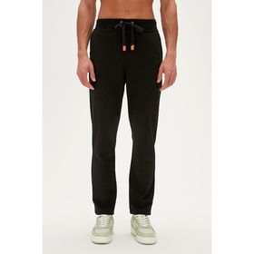 Bad Bear 230214001-NGT Siyah Plain Erkek Eşofman Altı